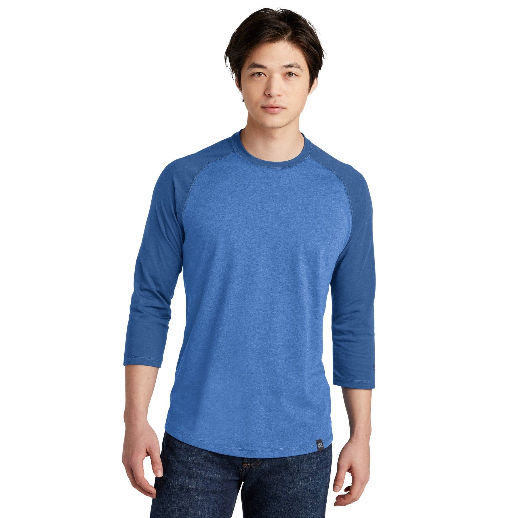 New Era-New Era ® Heritage Blend 3/4-Sleeve Baseball Raglan Tee. NEA104-MedTech-5